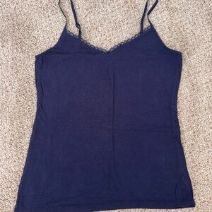A New Day Blue Sleeveless Fitted Camisole